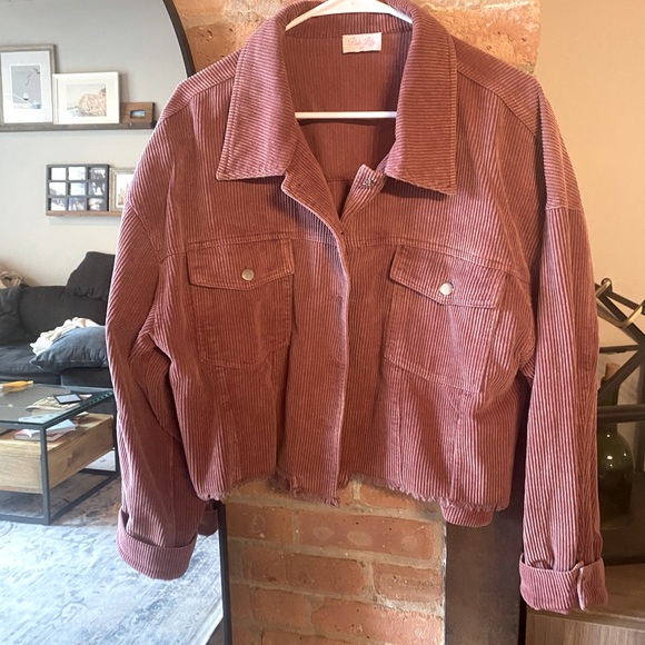 Pink Lily Jackets & Blazers - Pink Lily - corduroy jacket